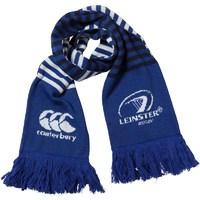 canterbury mens leinster acrylic striped scarf leinster blue