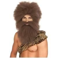 Caveman Beard and Wig Set