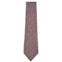 canali woven check tie