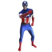 captain america morphsuit