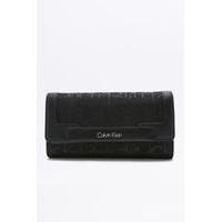 calvin klein nina large black trifold wallet black