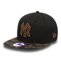 Camo Logo Infill NY Yankees Kids OF 9FIFTY Snapback