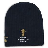 canterbury rwc 2015 webb ellis knit beanie hat navy