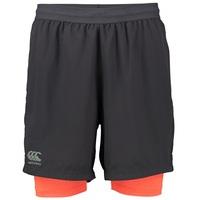 Canterbury Vapodri 2 In 1 Run Short Dk Grey