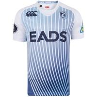 Cardiff Blues Alternate Pro Rugby Shirt 2013/15 White