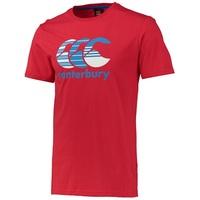 Canterbury Multi Hoop T-Shirt Red