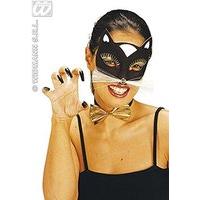 Cat Eyemask Blk Or White Feline & Cat Masks Eyemasks & Disguises For Masquerade