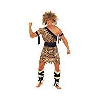 caveman mens costume history fancy dress xl