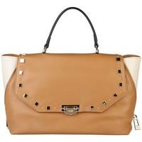 cavalli class c50pwcer0022m07 cognac black womens bag in brown