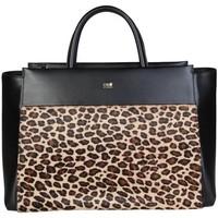 cavalli class c00pw16c06m2d14 brown beige womens bag in black