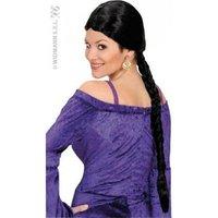 Castle Beauty Withplait - Black Wig For Hair Accessory Fancy Dress