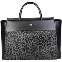 cavalli class c00pw16c06m2b54 grey black womens bag in black