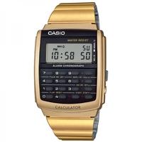 Casio Retro Calculator Watch Gold