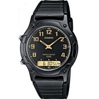 Casio AW49H-1BV Men\'s Dual Time Watch Black
