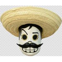 Calaveritas Mexicano Mask Head