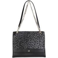 cavalli class c00pw16c06l2b54 grey black womens bag in black