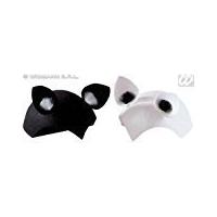 Cat Cap Felt Blk / White Novelty Hats Caps & Headwear For Fancy Dress Costumes