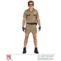 California Highway Patrol Officer Men\'s Costume Small For Cop Police Fancy Dress