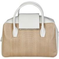 cavalli class c61pwcix0022f65 tan offwhite womens bag in brown