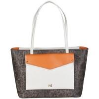 cavalli class c61pwcit0032f87 offwhite orange womens bag in brown