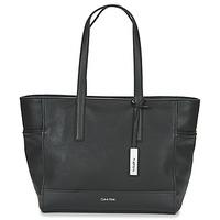 calvin klein jeans marina large tote womens shopper bag in black