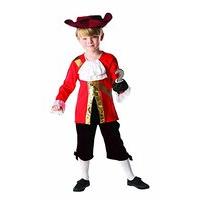 Captain Hook Costume Child Small 3-4 Years Jake & The Never Land Pirates