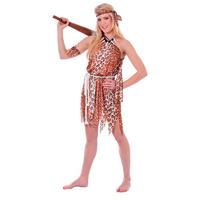 Cavewoman Dress & Headband Costume