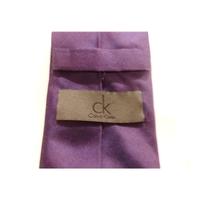 Calvin Klein Silk Tie Purple
