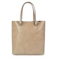 cavalli class mock croc tote bag