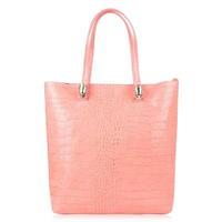 cavalli class mock croc tote bag