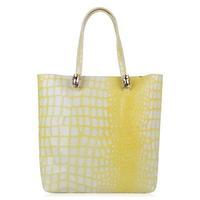 CAVALLI CLASS Mock Croc Tote Bag