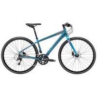 Cannondale Quick Disc 1 2017 Womens Hybrid Bike | Blue/Green - Tall