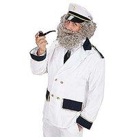 Captain Jacket Costume Medium For Sea Sailor Navy Fancy Dress