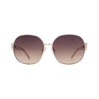 carvela metal round sunglasses