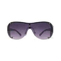 carvela metal trim visor sunglasses