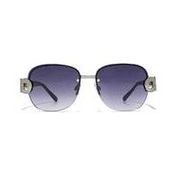 carvela metal link rimless sunglasses