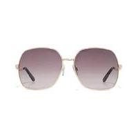 carvela metal square sunglasses