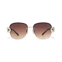 carvela metal link rimless sunglasses