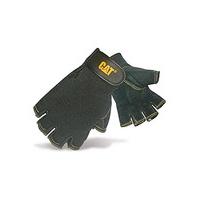 caterpillar pig skin fingerless gloves