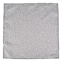 CANALI Circle Print Pocket Square