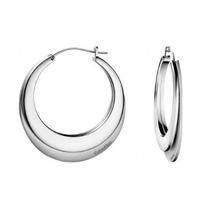 Calvin Klein Jewellery Ladies Stainless Steel Breathe Hoop Earrings
