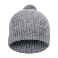 Cashmere Pompom Beanie