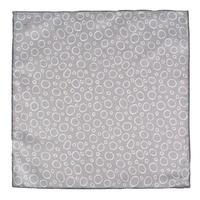 CANALI Circle Print Pocket Square