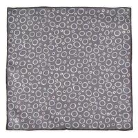 CANALI Circle Print Pocket Square