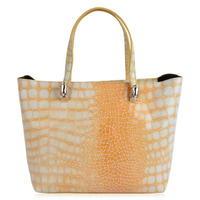 CAVALLI CLASS Mock Croc Shopper Tote Bag