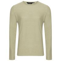 cabby long sleeve cotton slub top in stone dissident