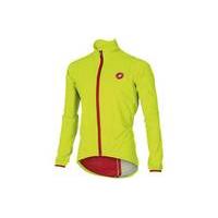 castelli riparo rain jacket yellow xl