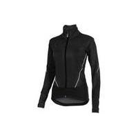 Castelli Women\'s Mortirolo Windproof Jacket | Black/White - L
