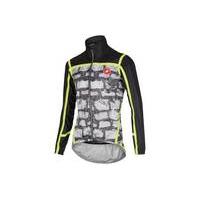 castelli pave waterproof jacket grey l