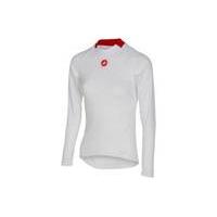 castelli womens prosecco long sleeve baselayer white l